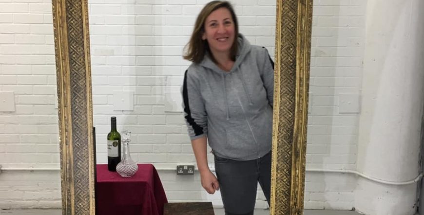 portrait of the artist at spike island