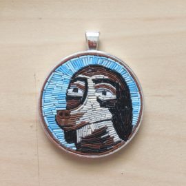 Micromosaic dog